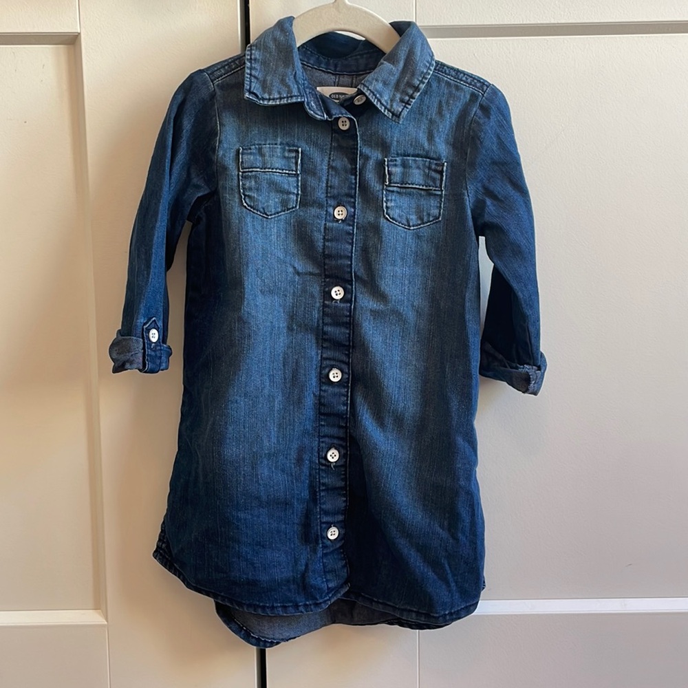 Classic Denim Shirt Dress
